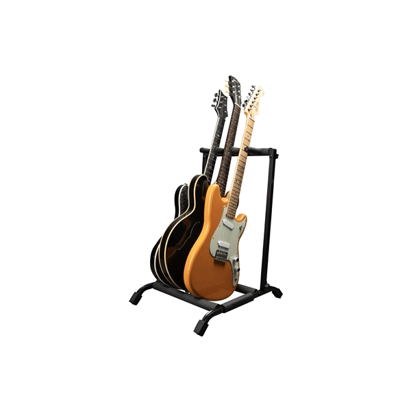 Gator Frameworks RI-GTR-RACK3 Supporto pieghevole per 3 chitarre