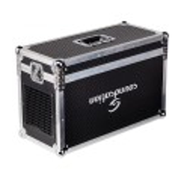 SOUNDSATION Macchina per foschia professionale con emissione e velocità regolabili, controllo DMX e Display a cristalli liquidi. Modello ZEPHIRO 2000ST HAZE