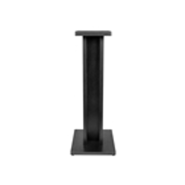 Gator Frameworks GFW-ELITESPKSTMN-BLK Coppia di supporti per monitor da studio in legno con finitura nera&lt;br&gt;
