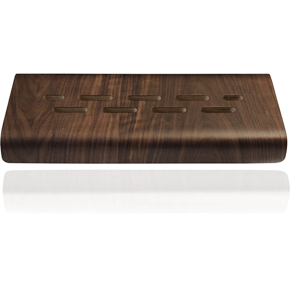 XVIVE F4+B4 FLOORBOARD PORTA PEDALI IN LEGNO DI NOCE PER PEDALINI SINGOLI FLOOR BOARD + BORSA ORIGINALE + ACCESSORI IN BUNDLE