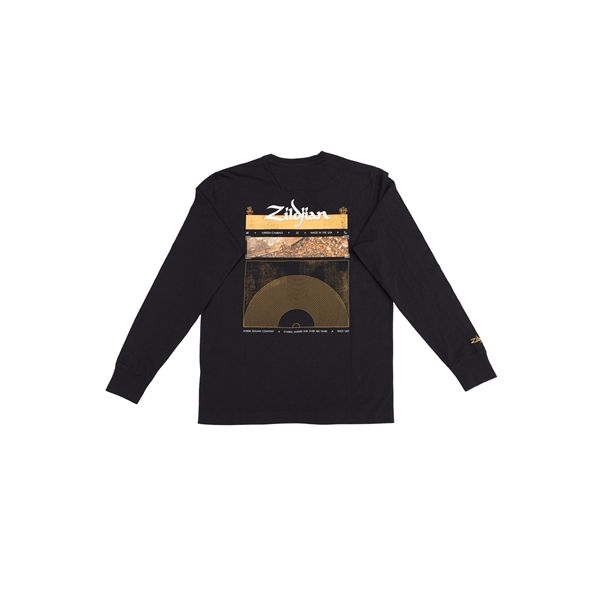 Zildjian ZALS0015LONG SLEEVE BLACK TEE 2XL