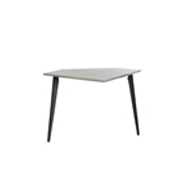 Gator Frameworks GFW-ELITEDESKCRNR-GRY Angolo scrivania workstation Elite in grigio driftwood per studi e creator<br>