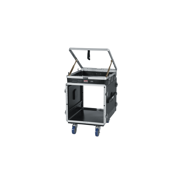 Gator Cases GRC-12X10 PU Rack audio 12U top, 10U laterale