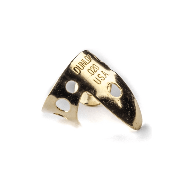 Dunlop 37R BRASS FINGER .020 - TUBO 20 PLETTRI