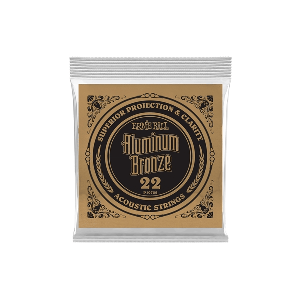 Ernie Ball 0722 Aluminum Bronze .022