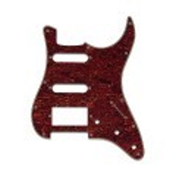 SOUNDSATION PARTS Mascherina per Chitarra Stratocaster, 3 Strati, Tortoise Shell, Humbucker