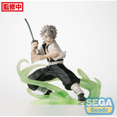 Kimetsu no Yaiba Xross Link Anime PVC Statue Sanemi Shinazugawa Hashira Training Arc 12 cm