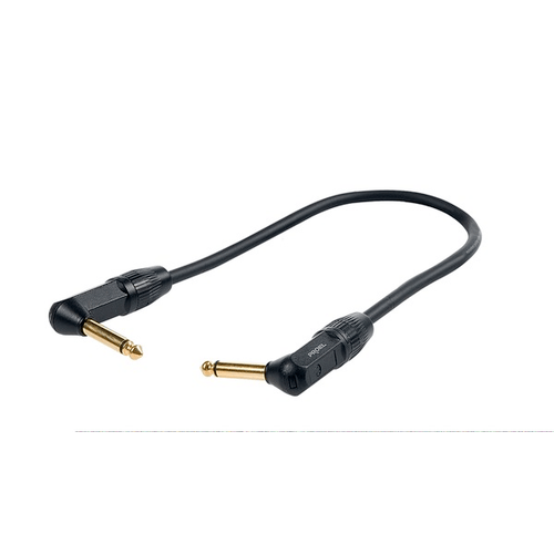 PROEL STAGE Cavo audio professionale con connessioni spina jack Mono 6.3mm ad angolo YongSheng - spina jack Mono 6.3mm ad angolo YongSheng. Colore disponibile: BK