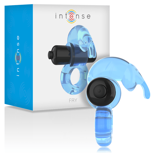INTENSE COUPLES TOYS INTENSE - ANELLO VIBRANTE FRY BLU