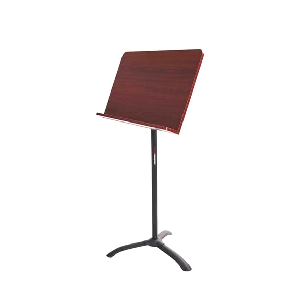Gator Frameworks GFW-MUS-5000 - Leggio musicale in legno per direttore con base pieghevole