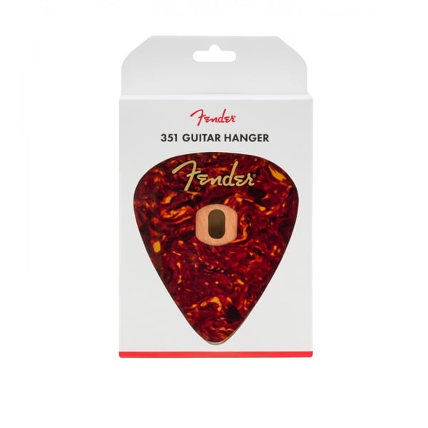 FENDER Supporto per chitarra da parete 351, mogano tartarugato