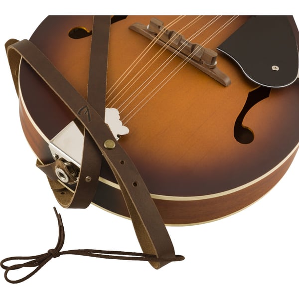 FENDER Tracolla in pelle Paramount Mandolin, Brown