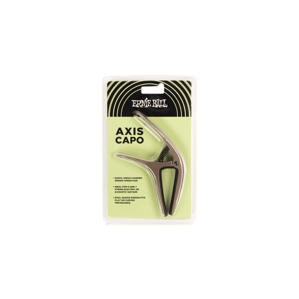 Ernie Ball 9608 Axis Capo Pewter 2021