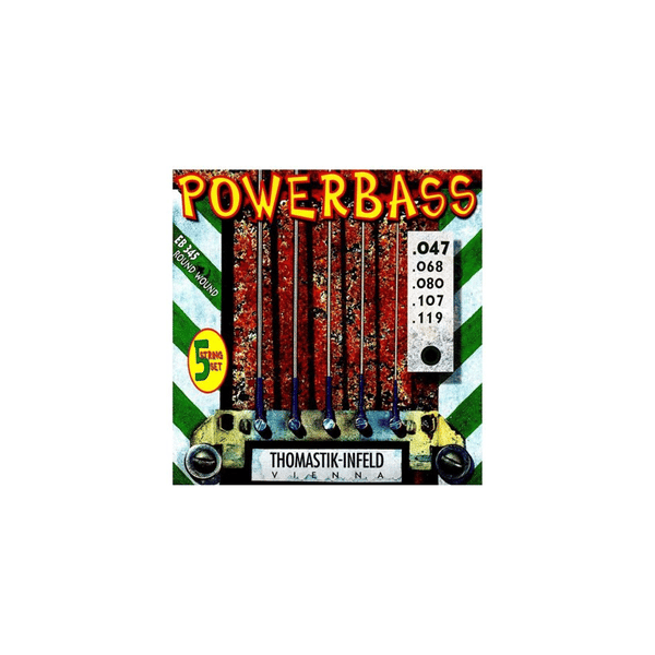 Thomastik Power Bass EB345 set basso 5 corde