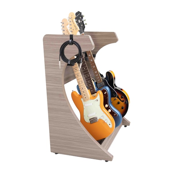 Gator Frameworks GFW-ELITEGTR3RK-GRY Rack per chitarre 3-4 posti in finitura grigio driftwood&lt;br&gt;
