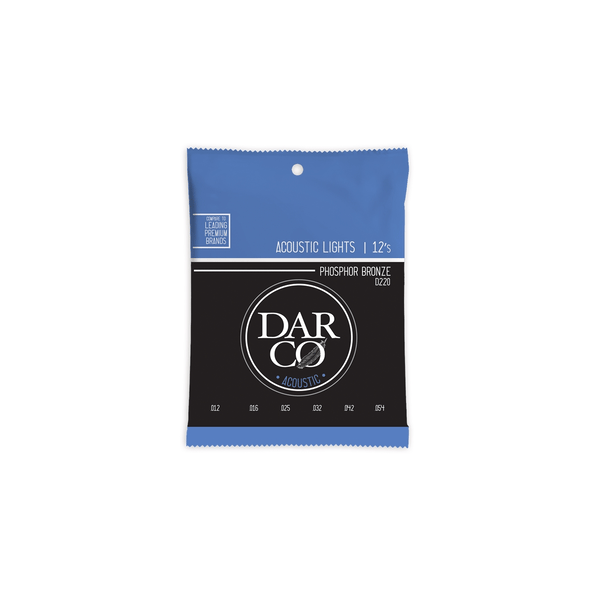 D220 Darco Acoustic Light Phosphor Bronze 12-54