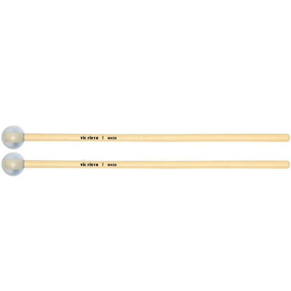 Vic Firth M430 - Articulate Series Mallet - 1" Lexan Round