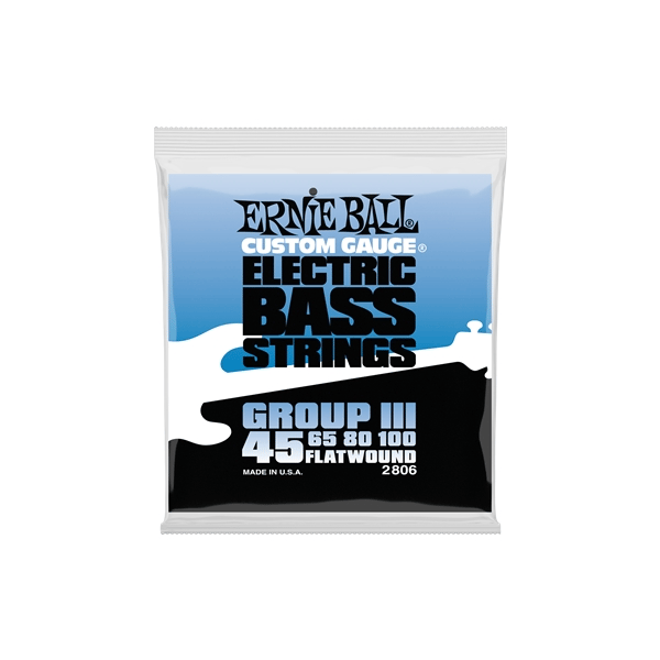 Ernie Ball 2806 Flatwound Group III 45-100