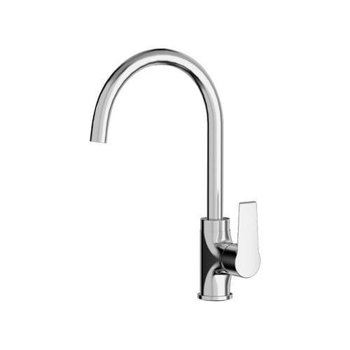 TIEMM Miscelatore monocomando lavello con canna girevole linea ten