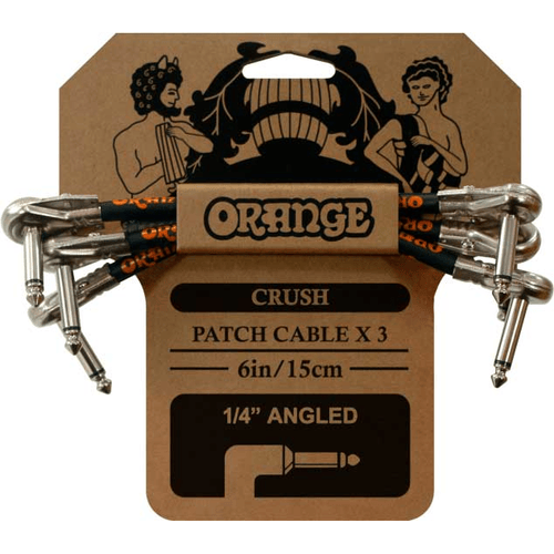ORANGE 3 PACK CRUSH PATCH