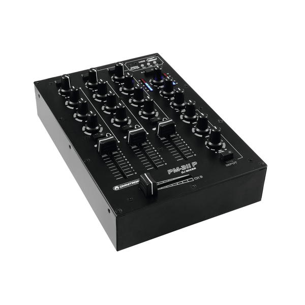 OMNITRONIC PM 311P MIXER DJ 3 CANALI CON PLAYER MP3 USB