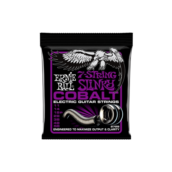 Ernie Ball 2729 Cobalt Power Slinky 11-58