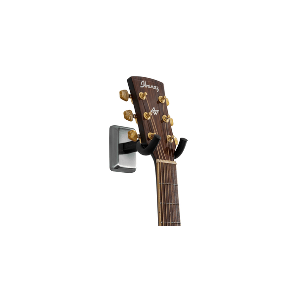 Gator Frameworks GFW-GTR-HNGRSCH Supporto a muro per chitarra con piastra in cromo satinato