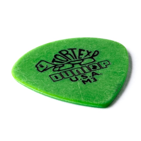 Dunlop 472R Tortex Jazz Green M3