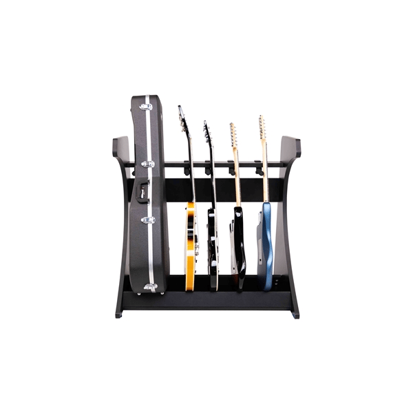 Gator Frameworks GFW-ELITEGTR5RK-BLK Rack per chitarre 5-7 posti in finitura nera<br>