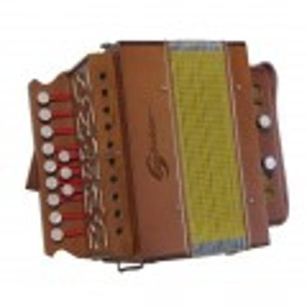 SOUNDSATION Organetto diatonico in SOL con finitura legno naturale