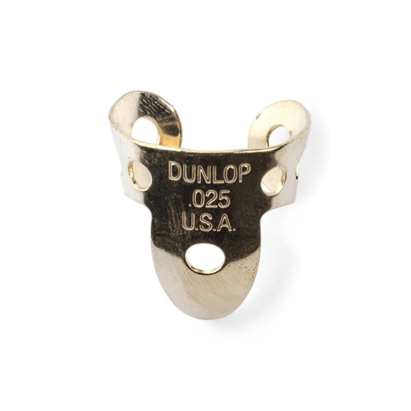 Dunlop 37R BRASS FINGER .025 - TUBO 20 PLETTRI