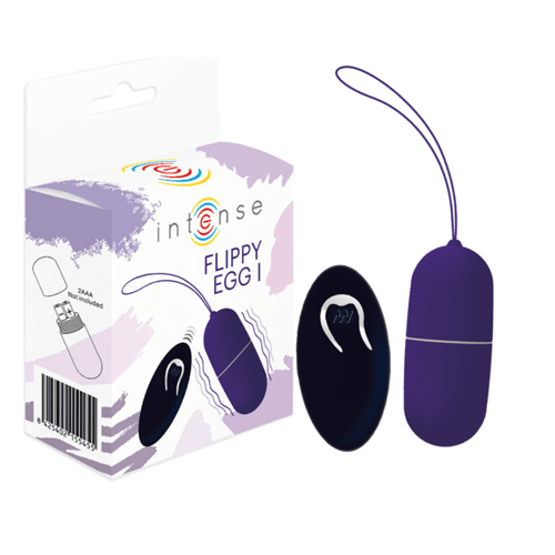 INTENSE COUPLES TOYS INTENSE - FLIPPY I UOVO VIBRANTE CON TELECOMANDO VIOLA