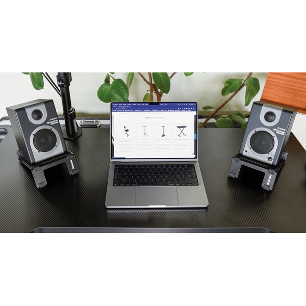 Quik Lok MST/002 Coppia di supporti speaker desktop