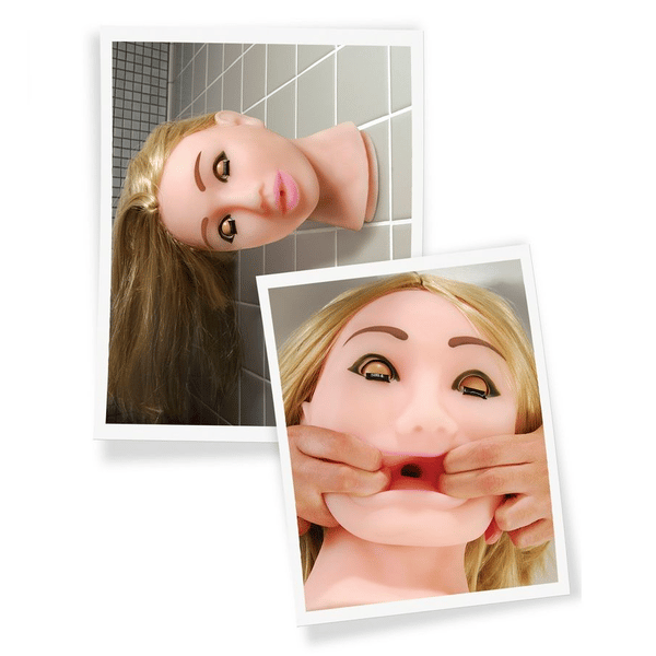 EXTREME TOYZ FUCK ME FACE BLONDE MEGA MASTURBATOR