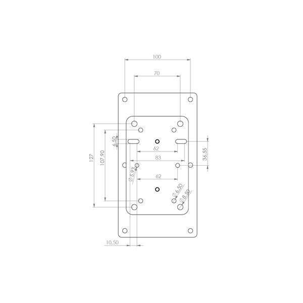 Quik Lok QL/956 Coppia supporti per casse