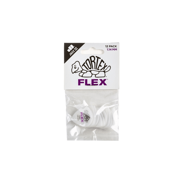 Dunlop 468P1.14 Tortex Flex Jazz III 1.14mm pack/12