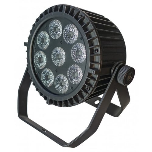 ZZIPP PAR A BATTERIA COMPATTO CON 9 LED RGBWAUW DA 12W IP65