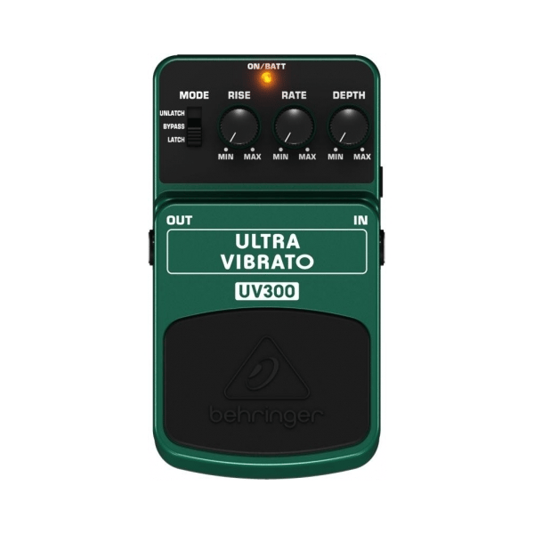 BEHRINGER UV300 ULTRA VIBRATO PEDALE EFFETTO TREMOLO ROTARY SPEAKER LESLIE ANNI 60-70 PER CHITARRA E BASSO