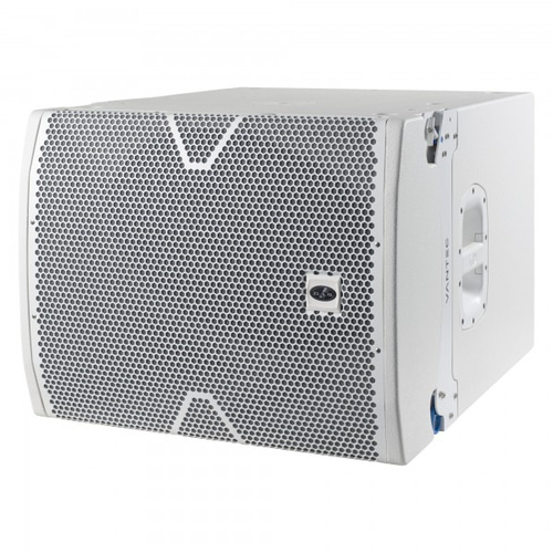 DAS SUBWOOFER ATTIVO 18" - 2000 W, 134 dB- 230/115 V - BIANCO