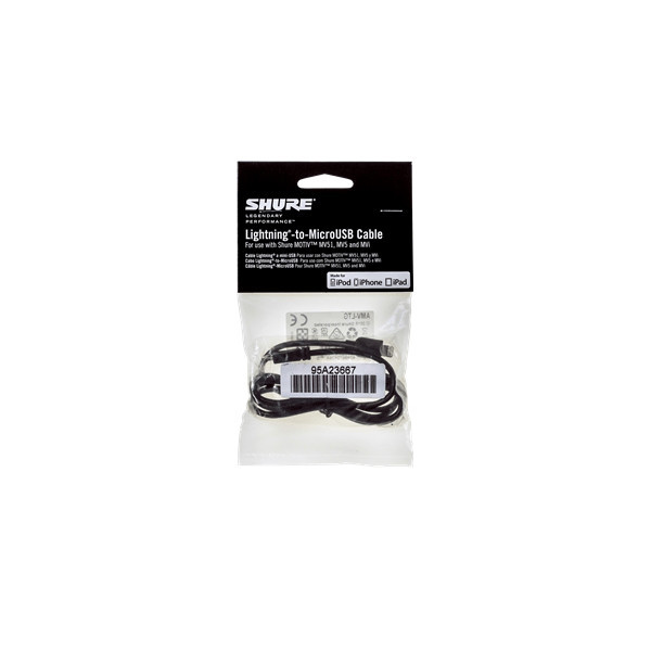 Shure AMV-LTG Cavo USB Micro-B/Lightning 1m