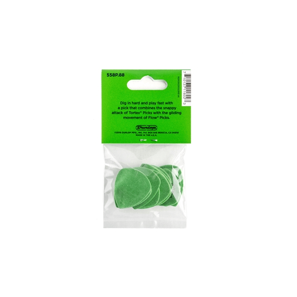 Dunlop 558P088 Tortex Flow Standard .88 mm Player's Pack/12