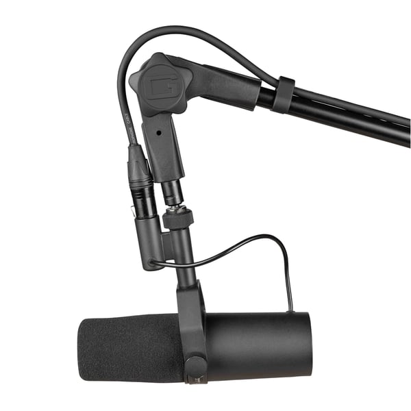 Gator Frameworks GFWMICBCBM0500 - Asta microfonica broadcast con profilo alleggerito