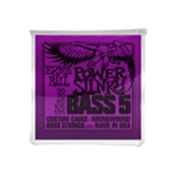 Ernie Ball 2821 Nickel Wound 5 corde Power Slinky 50-135