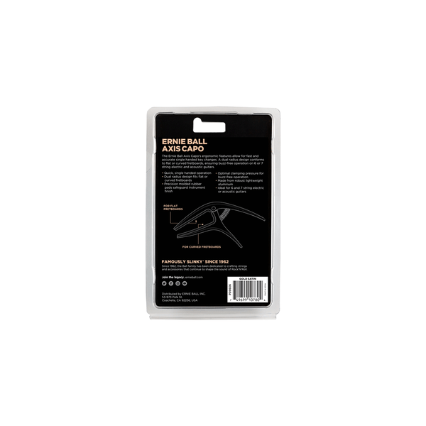 Ernie Ball 9606 Axis Capo Gold Satin 2021