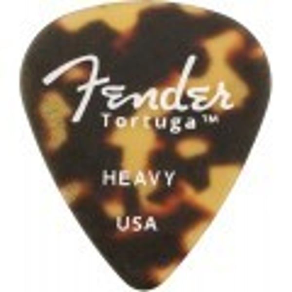 FENDER Plettri Tortuga™ 351 Heavy Confezione da 6