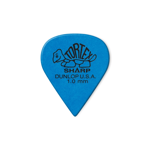 Dunlop 412R1.0 Tortex Sharp Blue