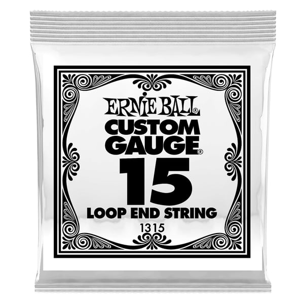 Ernie Ball 1315 Stainless Steel Plain Loop End .015
