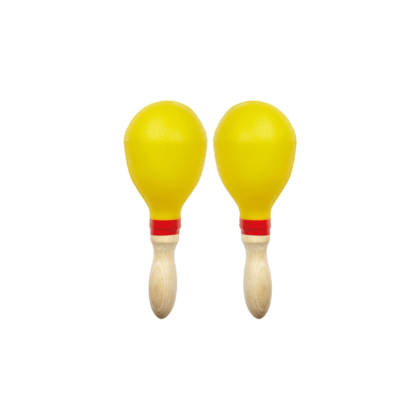 Eko Drums MAR 25 Maracas in plastica e legno Giallo