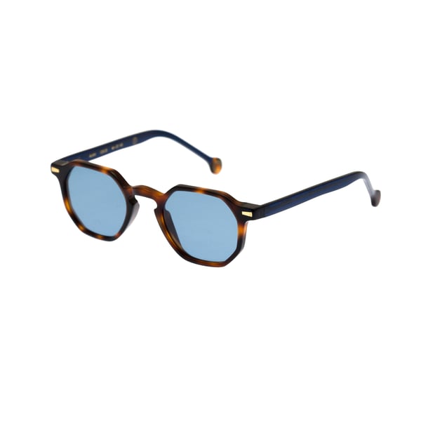 サングラス KYME Kyme - ALAIN COL 3 - KYMINI - camou black & black Kyme Eyewear Alain: rectangular vintage sunglasses
