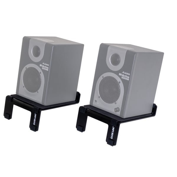 Quik Lok MST/002 Coppia di supporti speaker desktop